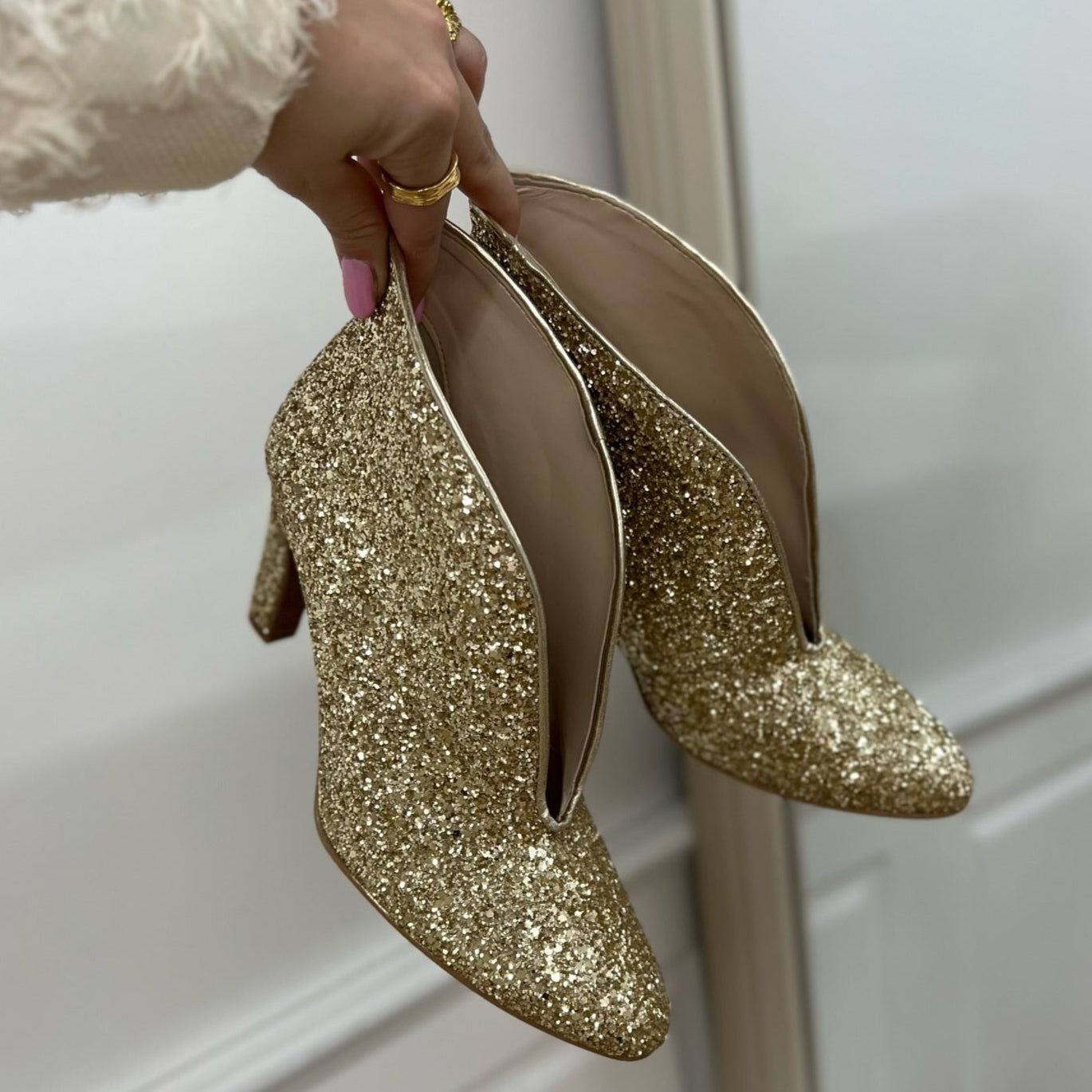 Copenhagen Shoes Next Gold Glitter Shoes Anonymous Copenhagen