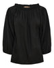 Marta Du Chateau Juniper Blouse Bluse Black