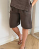 Marta Du Chateau Santina Shorts Mocca