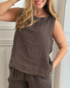 Marta Du Chateau Alessia Top Mocca