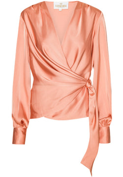 Karmamia Copenhagen Ines Bluse Semi Rich Peach