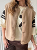Neo Noir Mariko Teddy Vest Sand