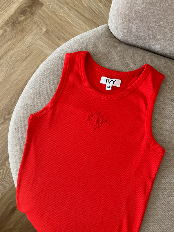 Ivy Copenhagen Rita Tank Top Flame Red