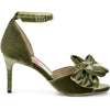 Custommade Marita Velvet Stilet Dark Olive