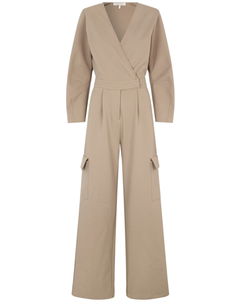 Notes Du Nord Inessa Jumpsuit Silver Mink