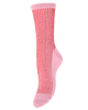 Pieces Sebby Glitter Long Stripe Strømper Flushing Pink