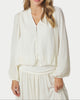 Neo Noir Vivette Woven Bluse Off White