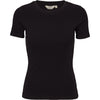 Basic Apparel Ludmilla SS O-Neck T-shirt Black