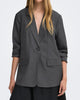 Only Linda LS Mel Blazer Dark Grey Melange