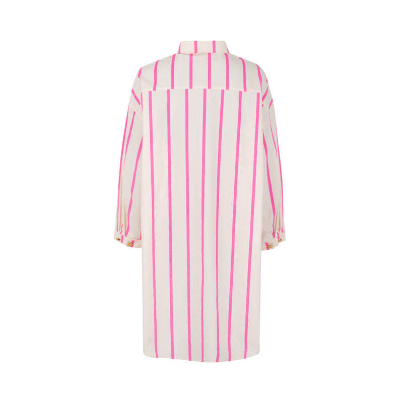 Cras Flax Skjorte Pink Stripe