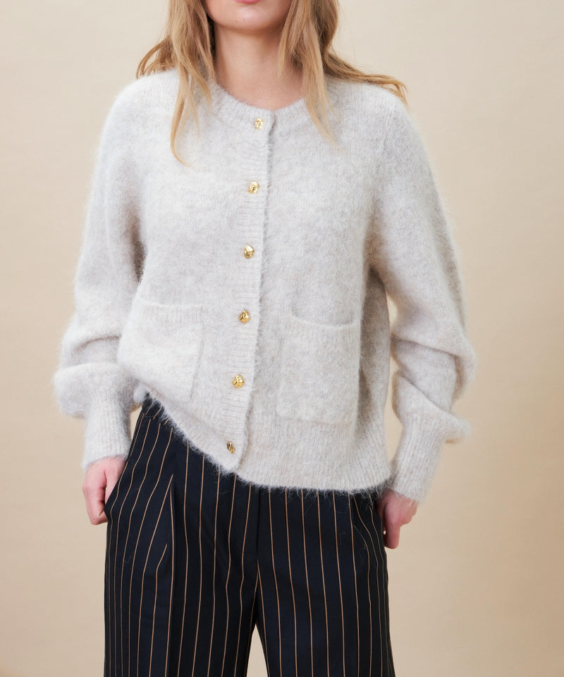 Cras Stevie Cardigan Champagne