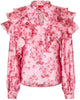 Cras Sylvia Bluse Pink Roses