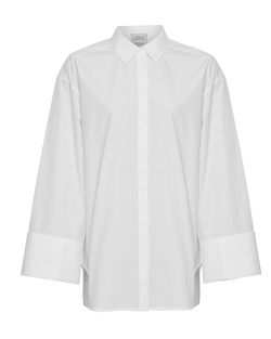 Moss Copenhagen x Cecilie Haugaard Astrid Zenika Skjorte Bright White