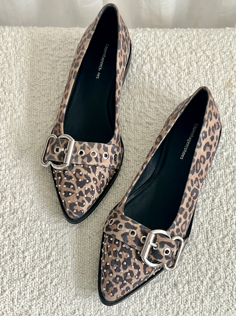 Copenhagen Shoes As The Move Ballerina Leopard