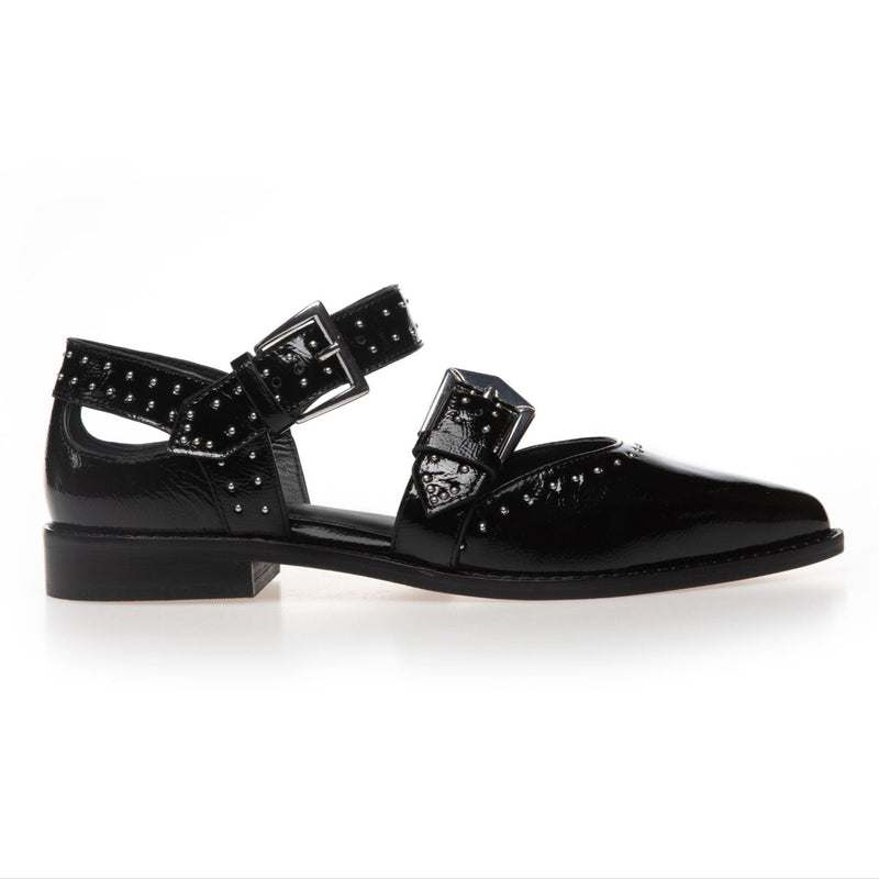 Copenhagen Shoes Close To You Loafer Black Patenting (Forudbestilling lev. marts)