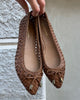 Copenhagen Shoes On My Love Ballerina Cognac
