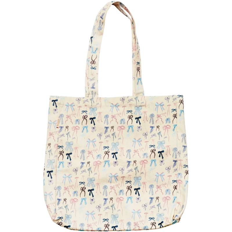 Maanesten Canvas Totebag Cute Bows