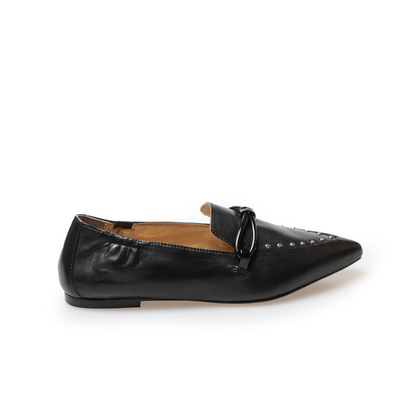 Copenhagen Shoes I Am Me Loafers Black Leather