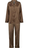 Hype The Detail Satin Pyjamas Brown