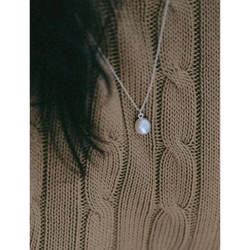 Sorelle Jewellery Pearly Halskæde White Sølv