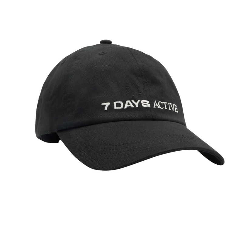 7 DAYS Active Logo Cap Black