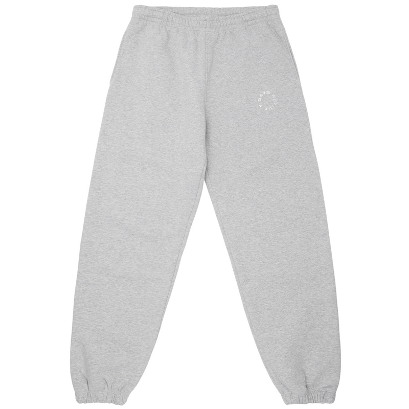 7 Days Active Organic Regular Sweatbukser Heather Grey