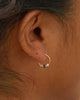 Enamel Lola Small Øreringe Earthtone