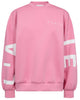 Haute L'Amitié Maxi Split Logo Sweatshirt Candyfloss
