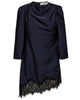 Haute L'Amitié Naomi Twist Shoulder Kjole Navy