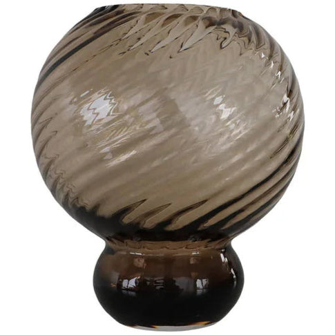 Specktrum Meadow Swirl Cylinder Vase Small Topaz