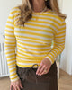 Marta Du Chateau Begonia LS T-shirt Giallo