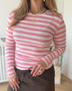 Marta Du Chateau Begonia LS T-shirt Confetto