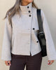 Object Riki Re Short Jakke Birch