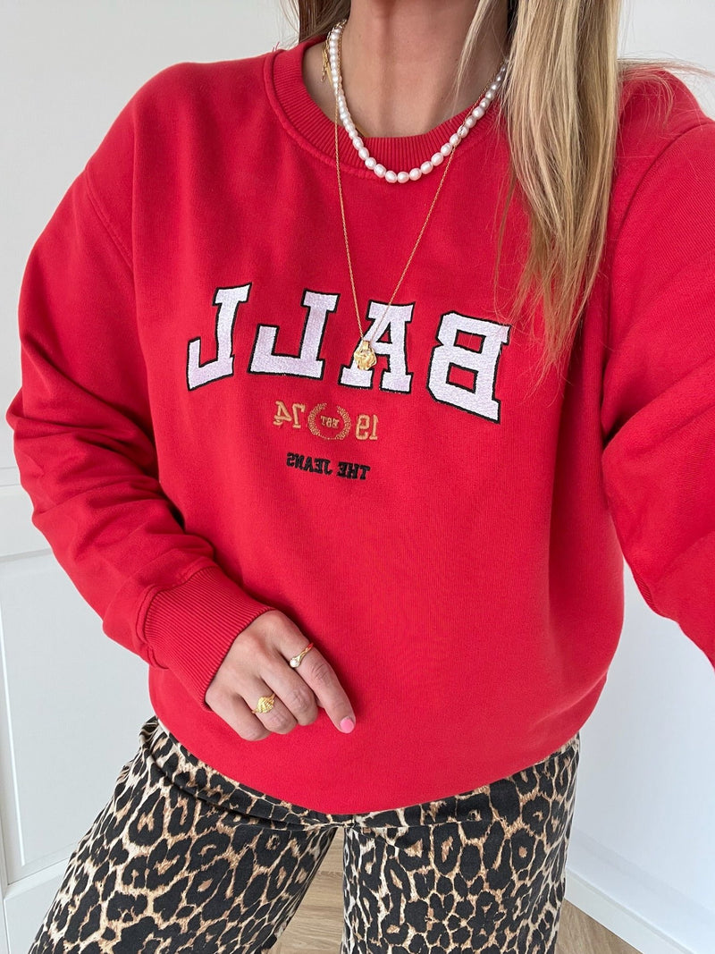 Ball L. Taylor Sweatshirt Chinese Red