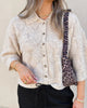 Object Kaisa Flora 3/4 Knit Cardigan Birch