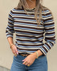 Object Ester LS Strik Seal Brown/Serenity