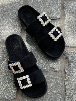 Billi Bi A7140 Sandal Black Suede