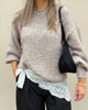 Only Nellie LS O-Neck Strik Mocha Meringue