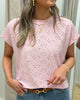 Only Smilla SS Top Roseate Spoonbill
