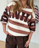 Marta Du Chateau Nerina Sweatshirt Camello/Moro