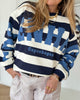 Marta Du Chateau Nerina Sweatshirt Blue/Jeans