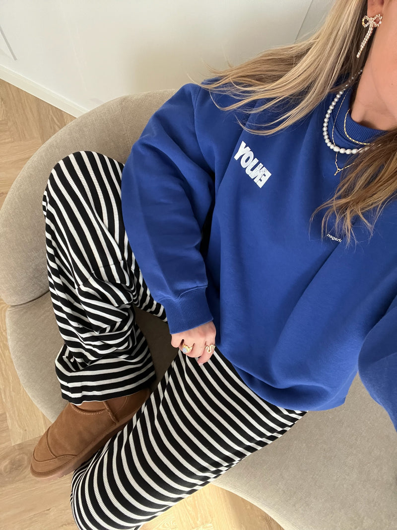 Mads Nørgaard Organic Sweat Atli Sweatshirt Bluing