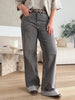 Gestuz Sara HW Wide Jeans Washed Light Grey 32 NO25