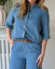 Object Frame 2/4 Denim Top NOS26 Light Blue Denim