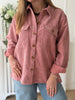 Pieces Effi LS Corduroy Skjorte Ash Rose NO26