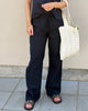 Neo Noir Sonar Linen Bukser NOS26 Black