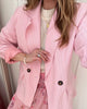 Marta Du Chateau Marissa Blazer Pink Stripe