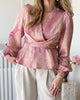 Neo Noir Rista Paisley Drop Bluse Evening Rose