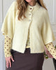 Neo Noir Benuta Fluffy Knit Cardigan Light Yellow