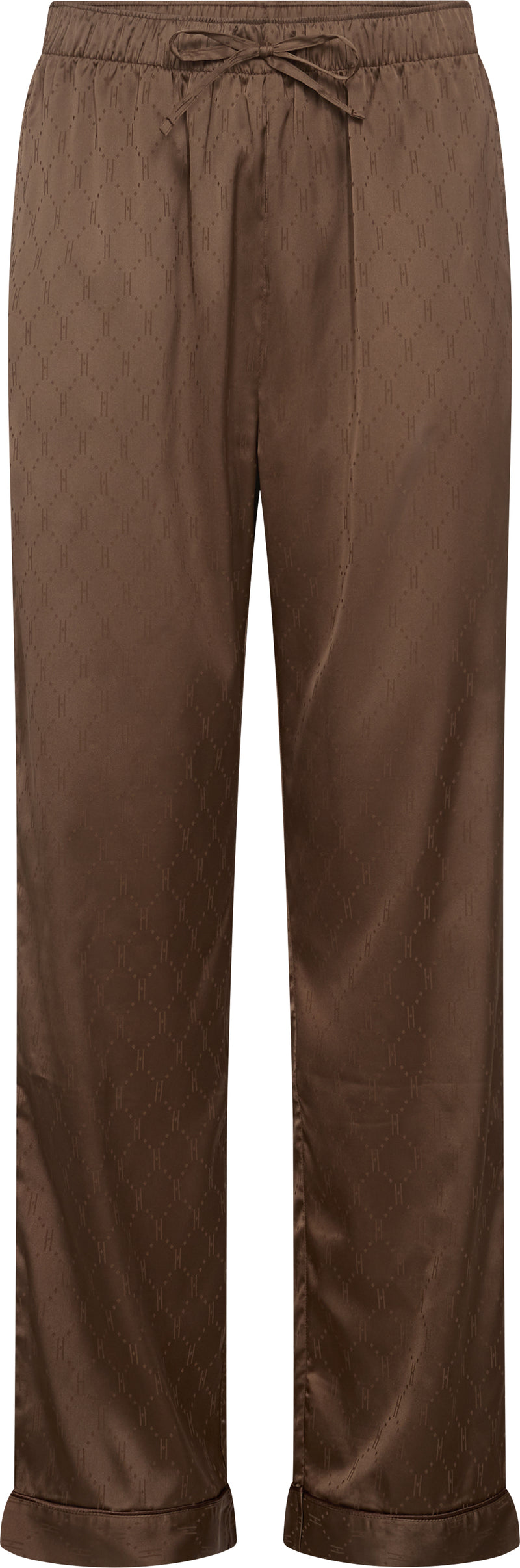 Hype The Detail Satin Pyjamas Brown